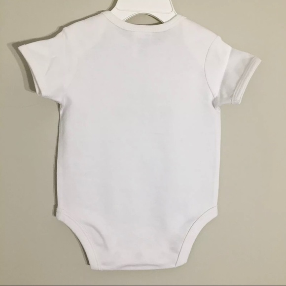 Baptism One-Piece T-Shirt White With Cross Embroidery Unisex 0-3M New In Package - Picture 2 of 5